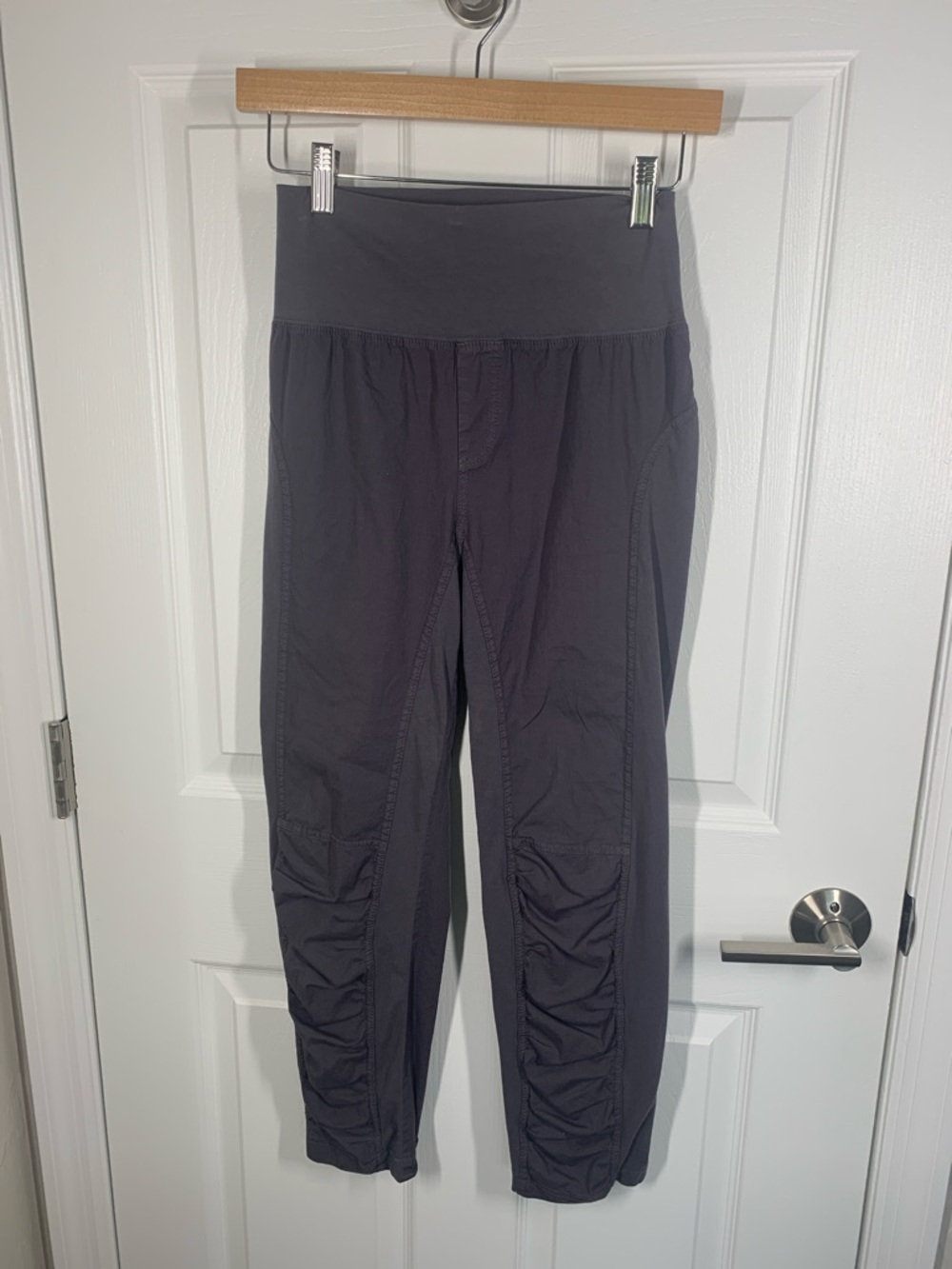 XCVI Wearables gray pants with ruched legs size XS